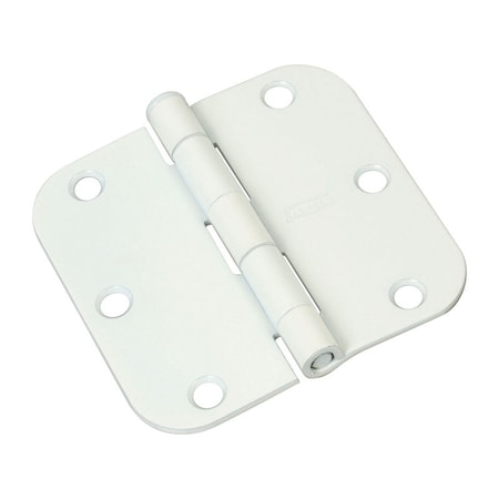 National Hardware National Hardware 3-1/2 in. L White Door Hinge 3 pk N830-337
